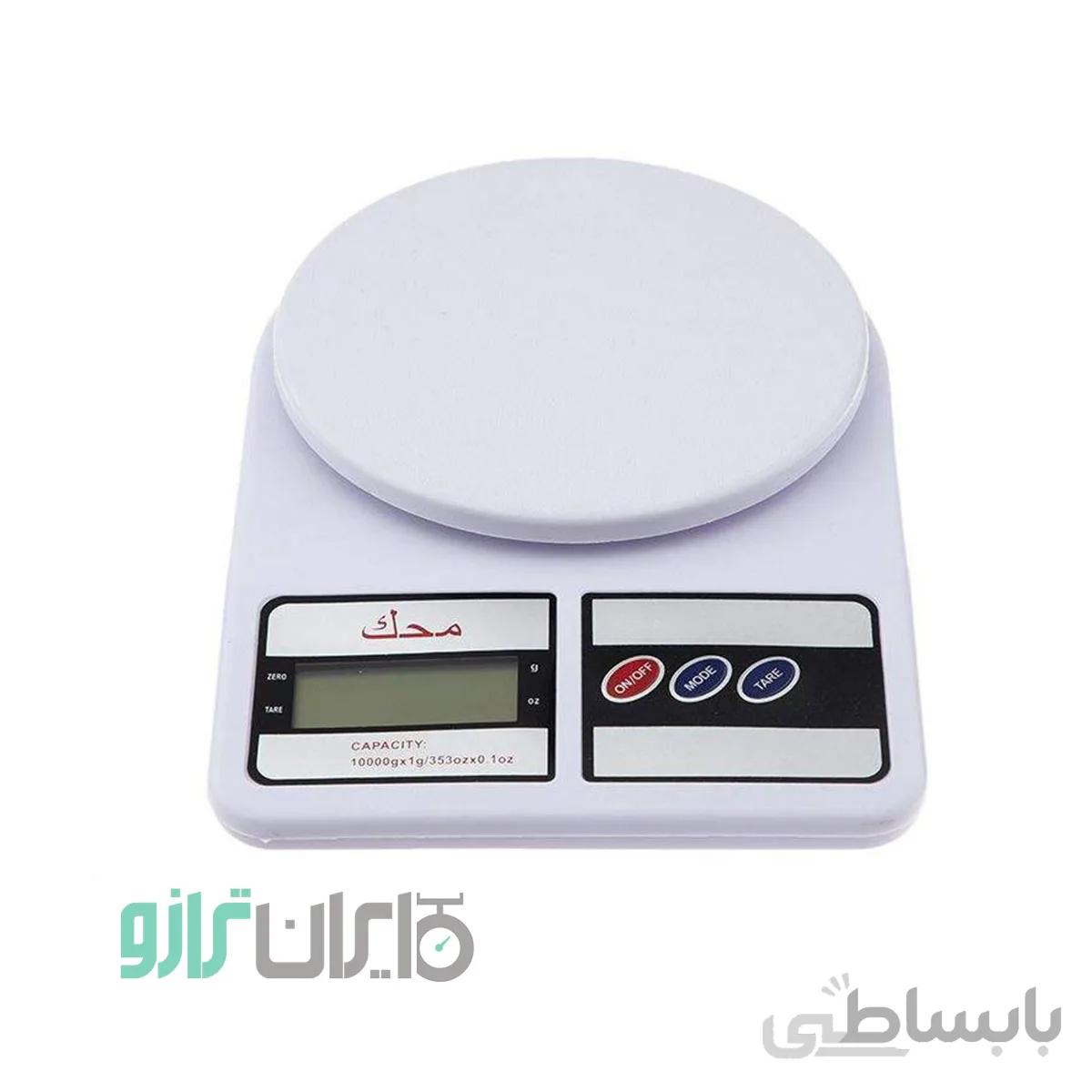 ترازو آشپزخانه محک ۱۰ کیلویی دقت ۱ گرم