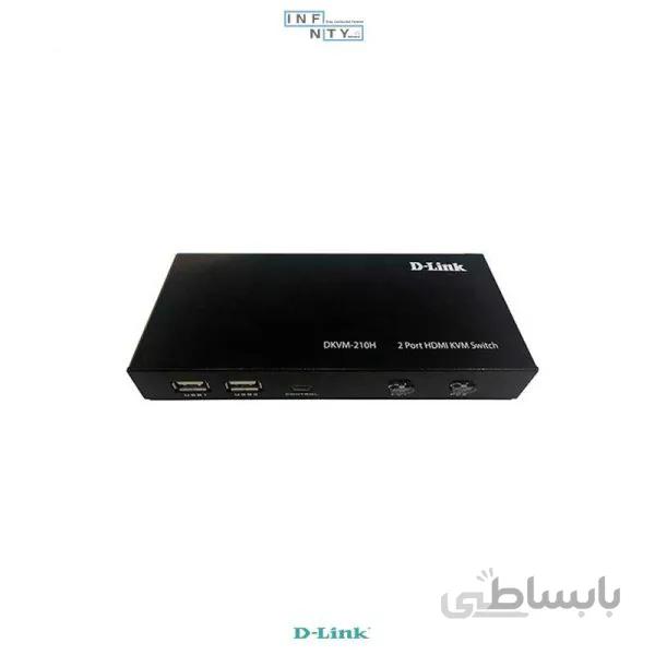 سوییچ 2 پورت KVM دی لینک D-LINK مدل DKVM-210H