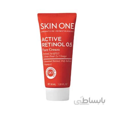 کرم ضد چروک صورت اکتیو رتینول 0.5 اسکین وان 30 میلی لیتر ا Skin One Active Retinol 0.5 Face Cream 30 ml