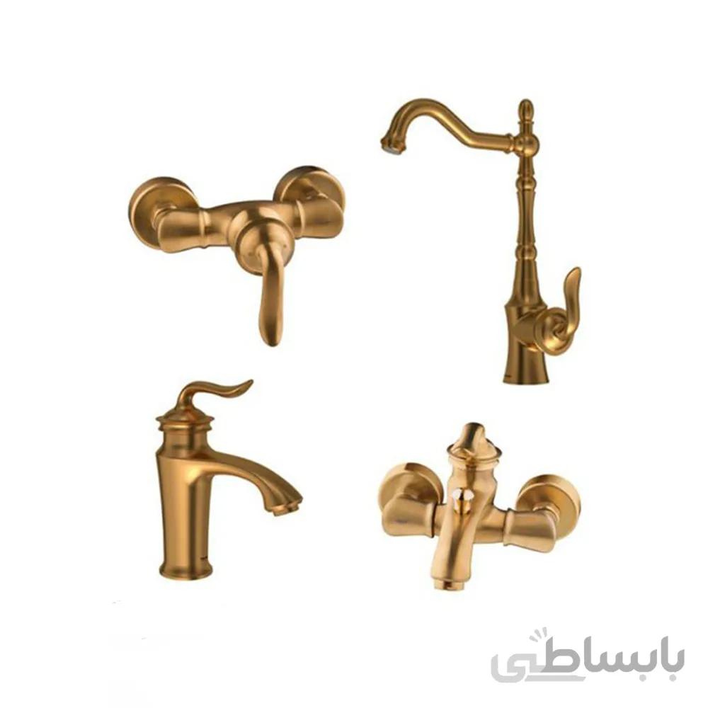 ست شیرآلات لوکا کروم شودر ا Loka Chrome Set