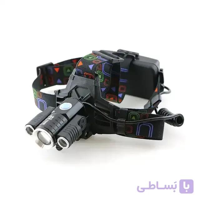 چراغ پیشانی سه لامپ اسمال سان ZY-602