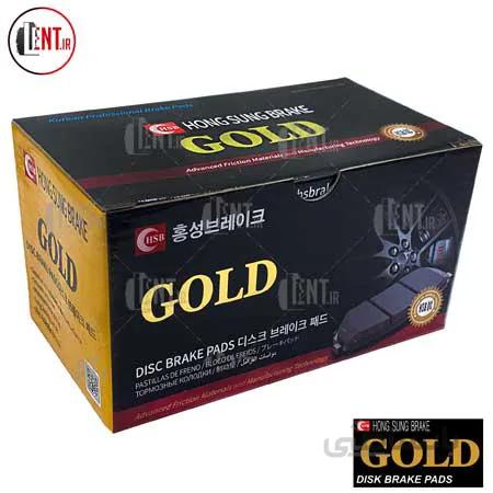لنت ترمز جلو کیا سراتو 2005-2009 گلد (Gold)