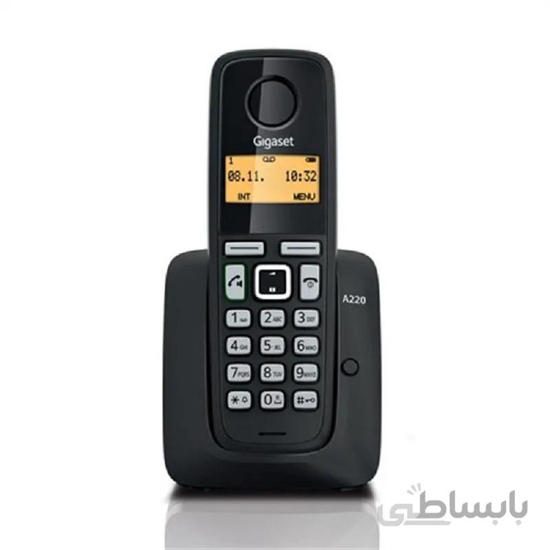 تلفن بی سیم گیگاست مدل ای 220 تک گوشی