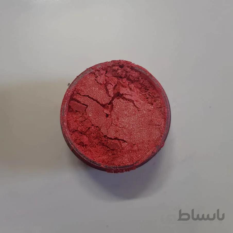 رنگ پودری صدفی صورتی پر رنگ