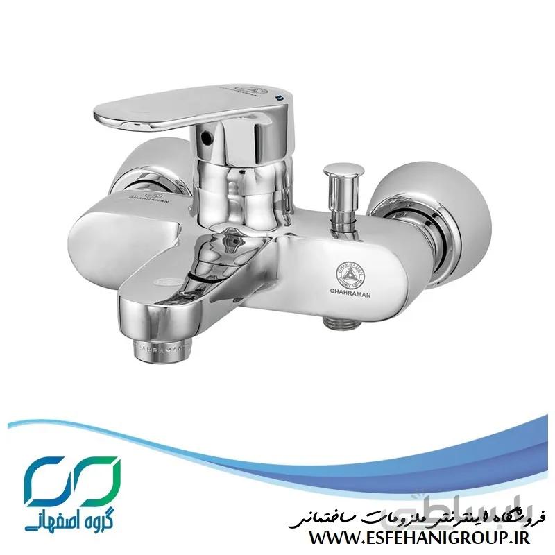 شیر حمام مروارید کروم قهرمان ا Morvarid Chrome Bath