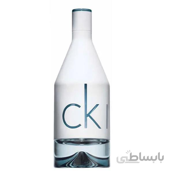 طرح اصلی ادو تویلت مردانه کلوين کلاين مدل Calvin Klein Ck In2U him