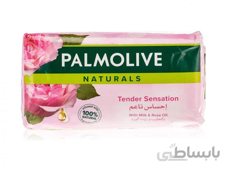 صابون پالمولیو گل رز مدل tender sensation وزن 170 گرمی