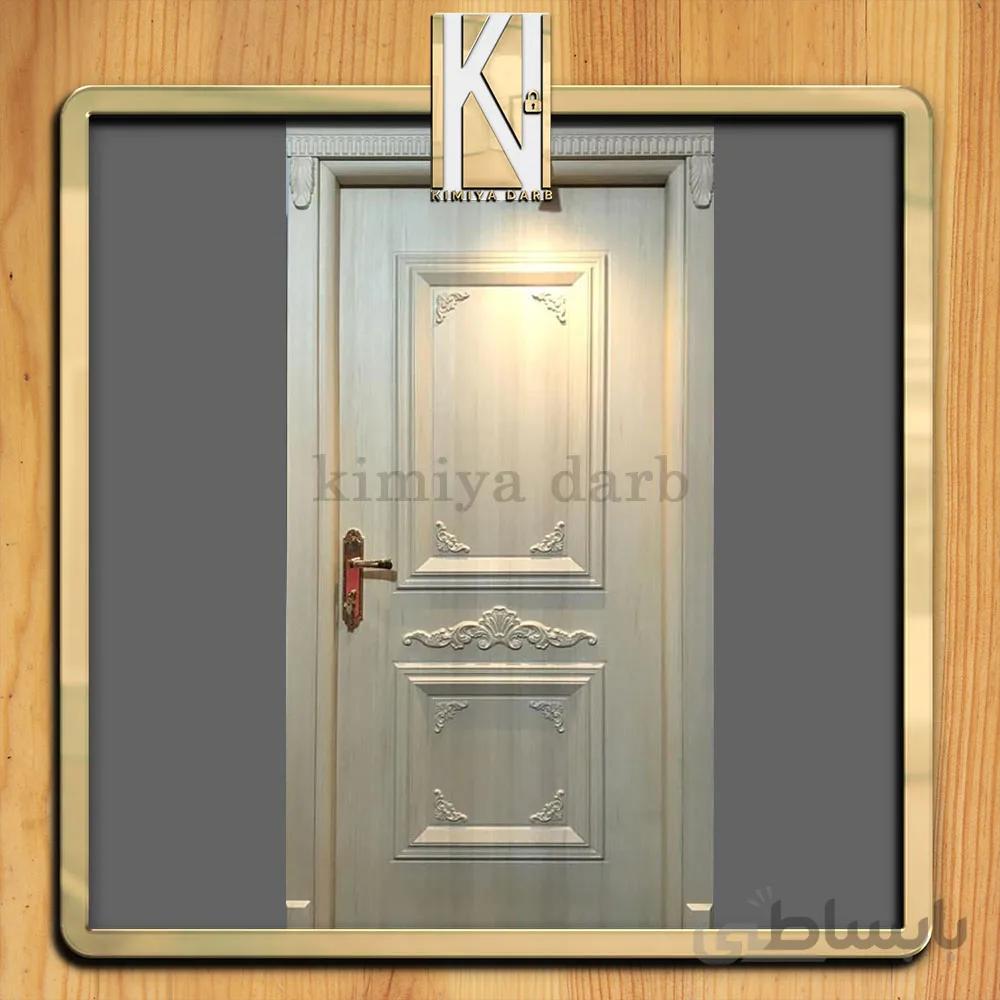 درب با روکش PVC منبت کد 603