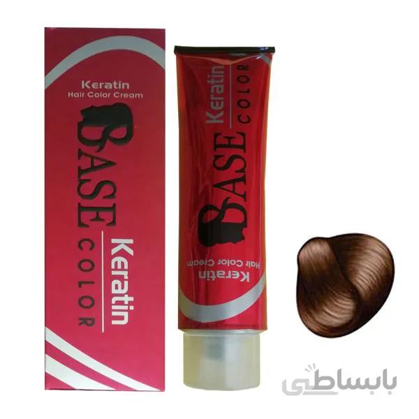 رنگ مو بیس شماره 4/77 رنگ قهوه ای شکلاتی متوسط 125 میلی لیتر ا base-hair-color-number- 4.77