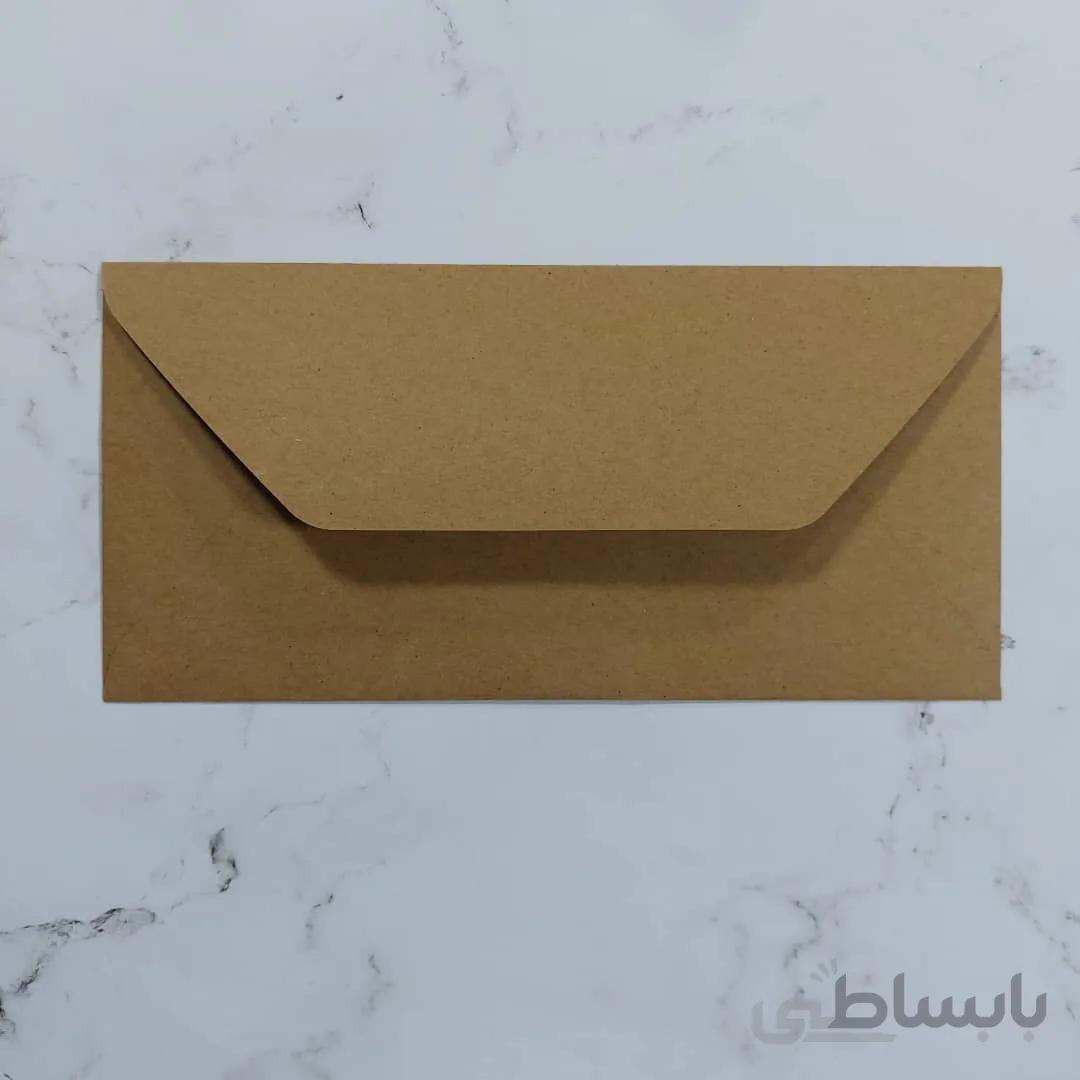 پاکت کرافت نامه (۲۲ در ۱۱ سانت)