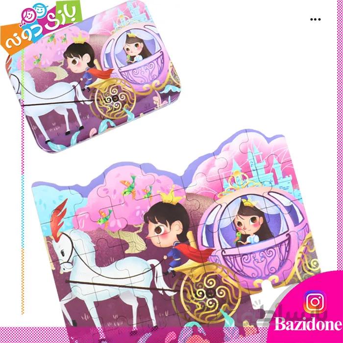 پازل سه بعدی جعبه فلزی (شاهزاده)