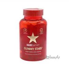 پاستیل تقویت کننده مو هیرتامین ضدریزش 100% گیاهی اورجینال Hairtamin ا Hairtamin Gummy Stars