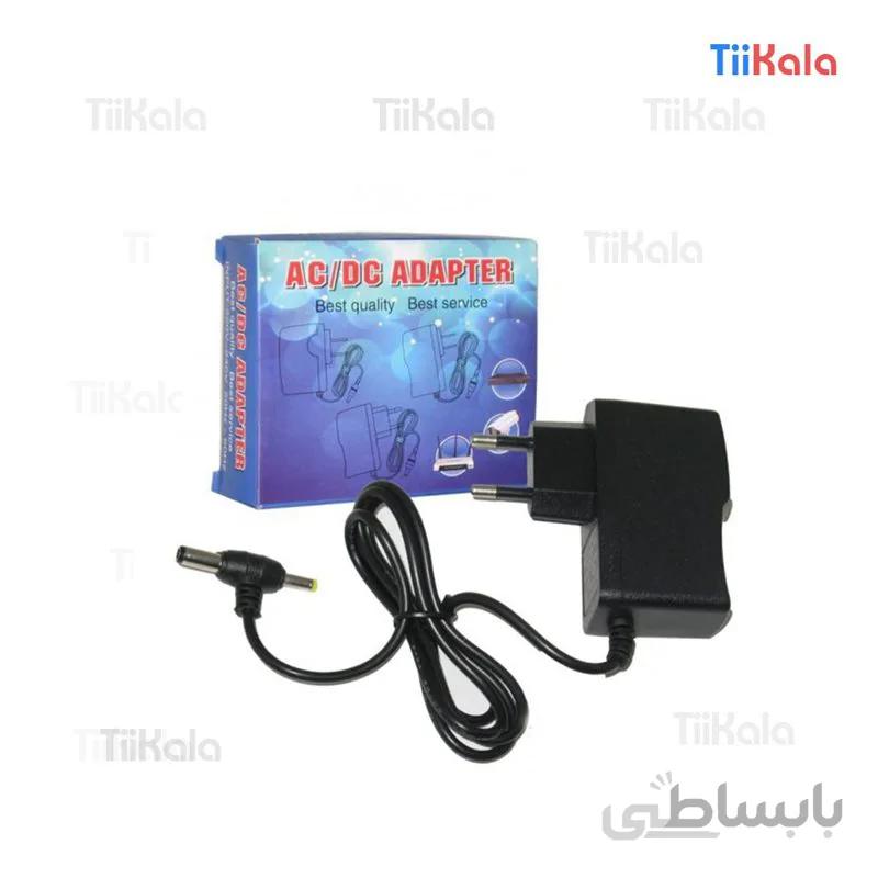 آداپتور سوزنی 9 ولت 1 آمپر دو سر 9V/1A