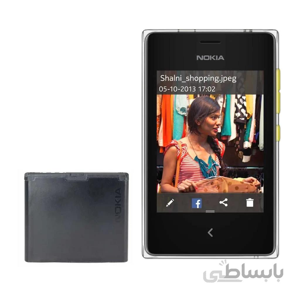 باتری گوشی نوکیا Nokia Asha 502 با کد فنی BL-5A