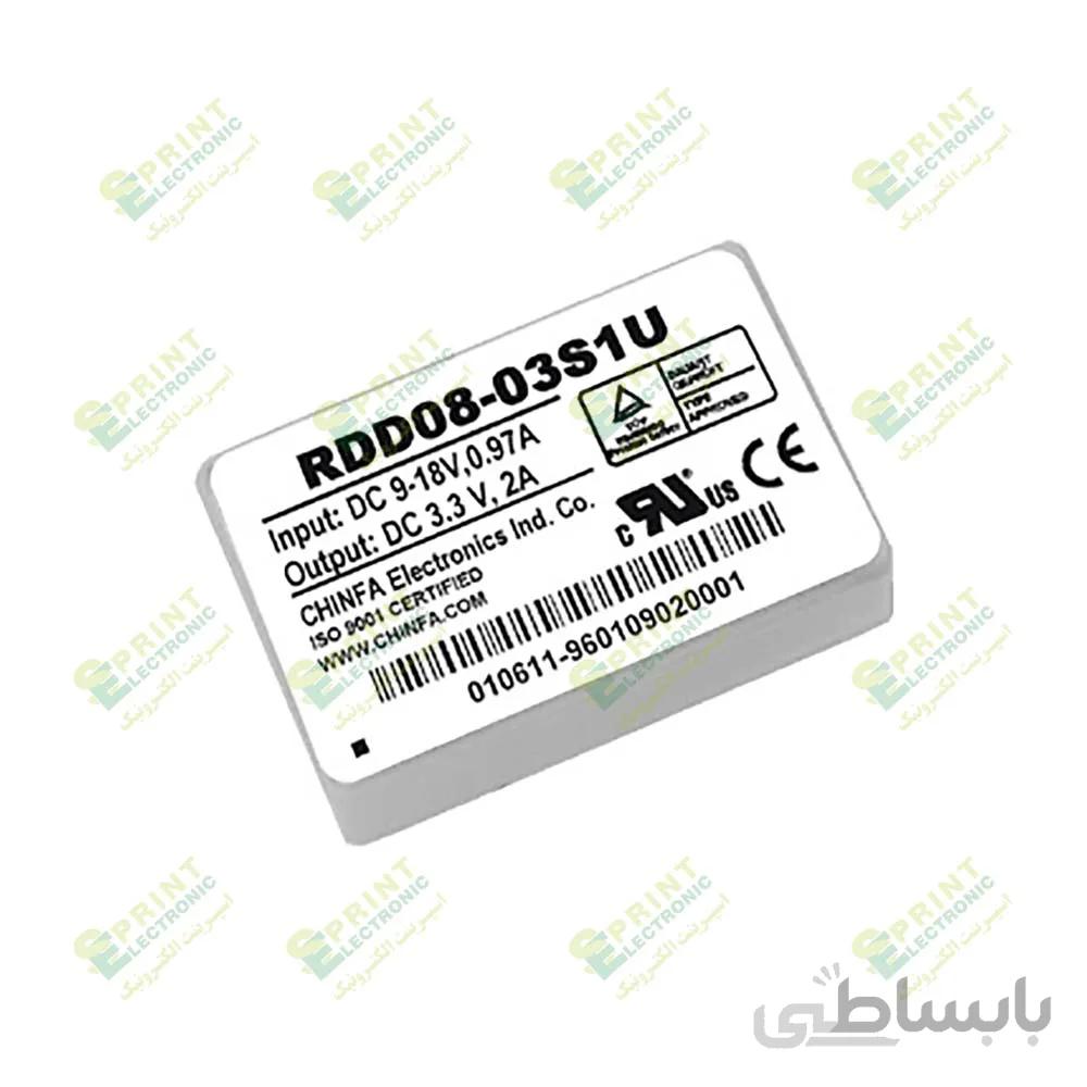 مبدل ولتاژ دی سی به دی سی 8 وات RDD08-12D1U