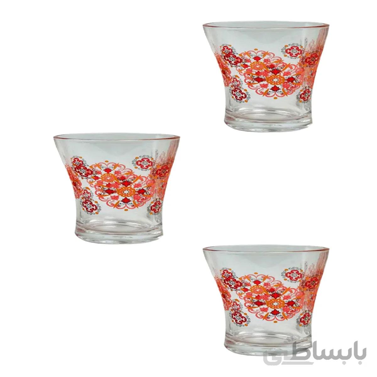لیوان پاشاباغچه مدل 9541 بسته 3 عددی
