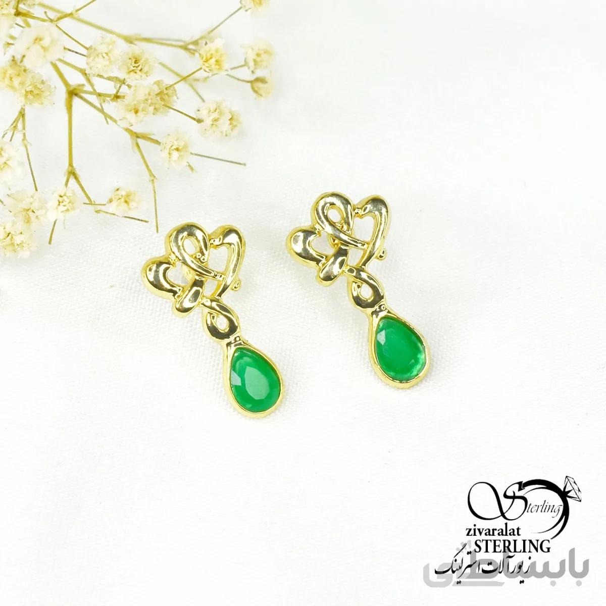 گوشواره ترک دست ساز زنانه کد 6177