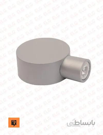 چراغ دکوراتیو یک طرفه گرد 1 وات لنز تخت رسام