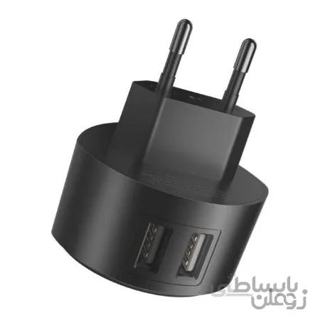 آداپتور فست شارژ دو خروجی هوکو Hoco C67A Shell dual port charger(EU)