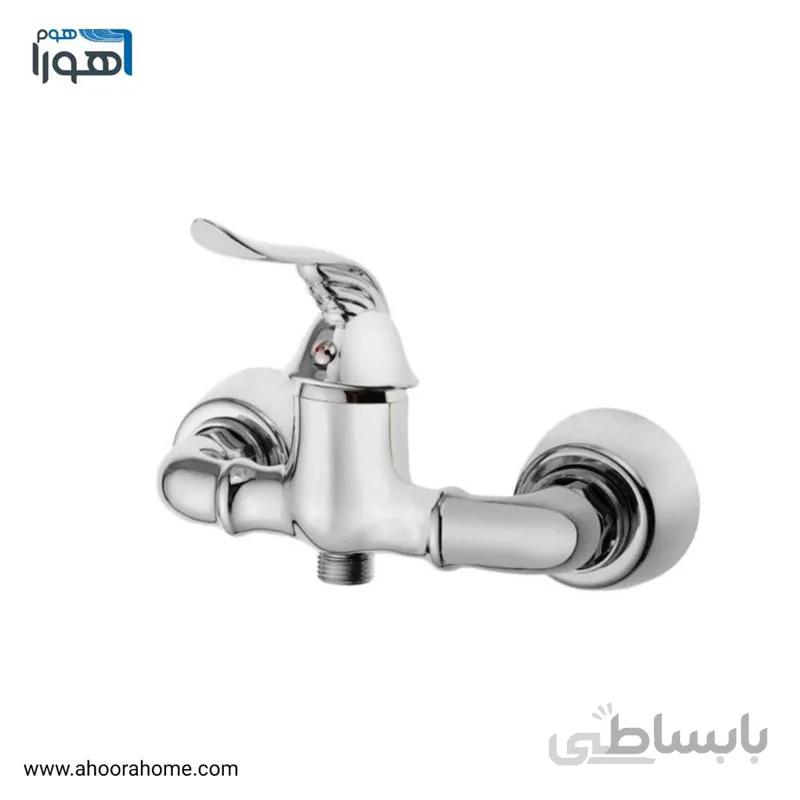 شیر توالت مدل صدف کروم