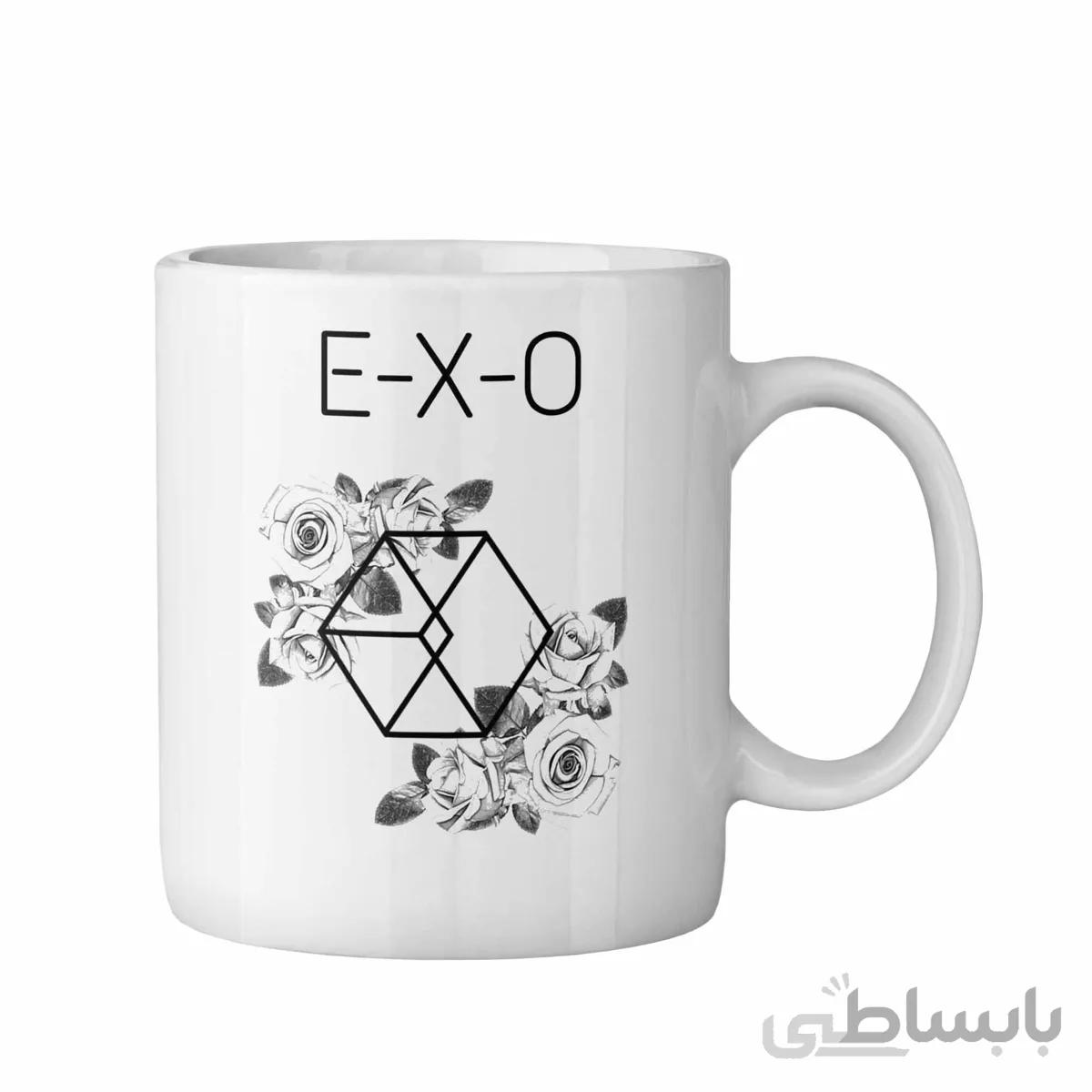 ماگ طرح گروه موسیقی اکسو EXO کد 285608