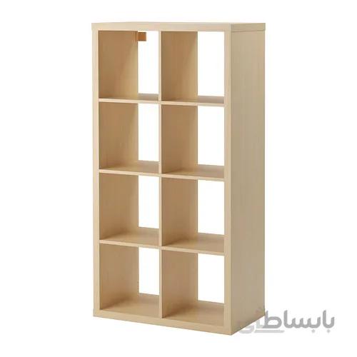 کتابخانه 2x4 خودرنگ ایکیا KALLAX