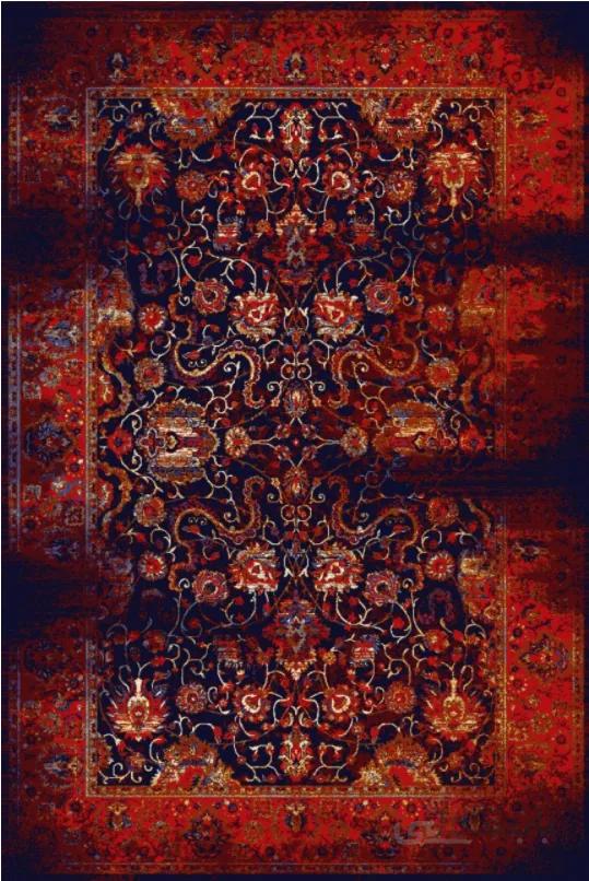 فرش ستاره کویر یزد کلکسیون ستاره افشار طرح G-139-2394