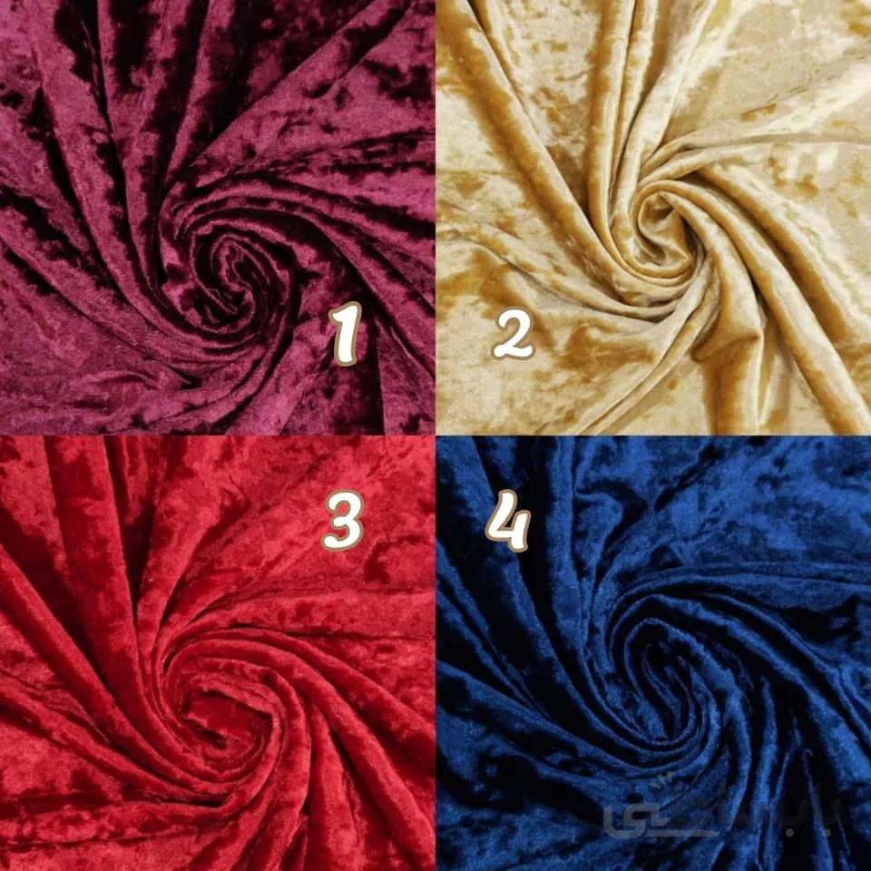 پارچه مخمل ابروبادی کد 688783
