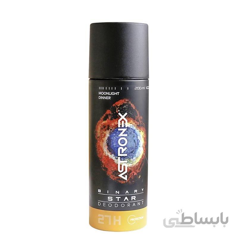 اسپری خوشبو کننده بدن استرونکس مدل Binary Star حجم 200 میل