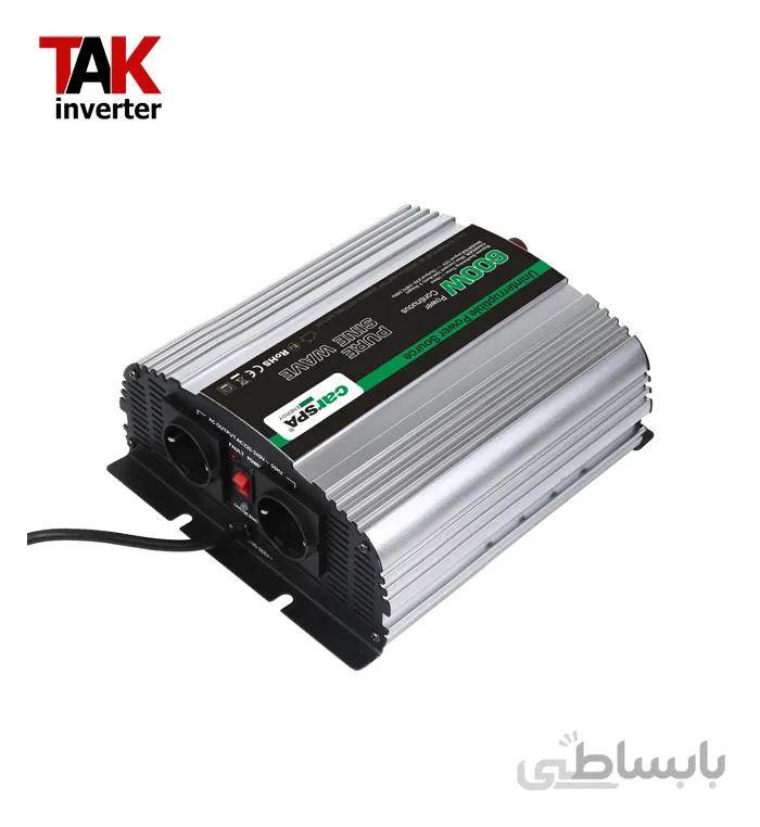 اینورتر شارژز 600 وات سری 24 به 220 ولت cps600-242 ا inverter solar 600 watt carspa 24v cps600-242 series
