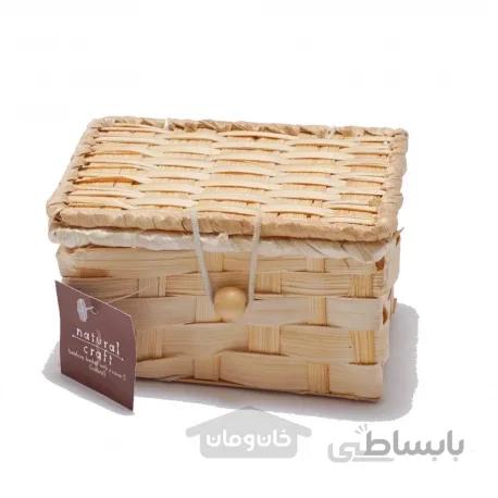جعبه درب دار بامبو (ساخت ویتنام)