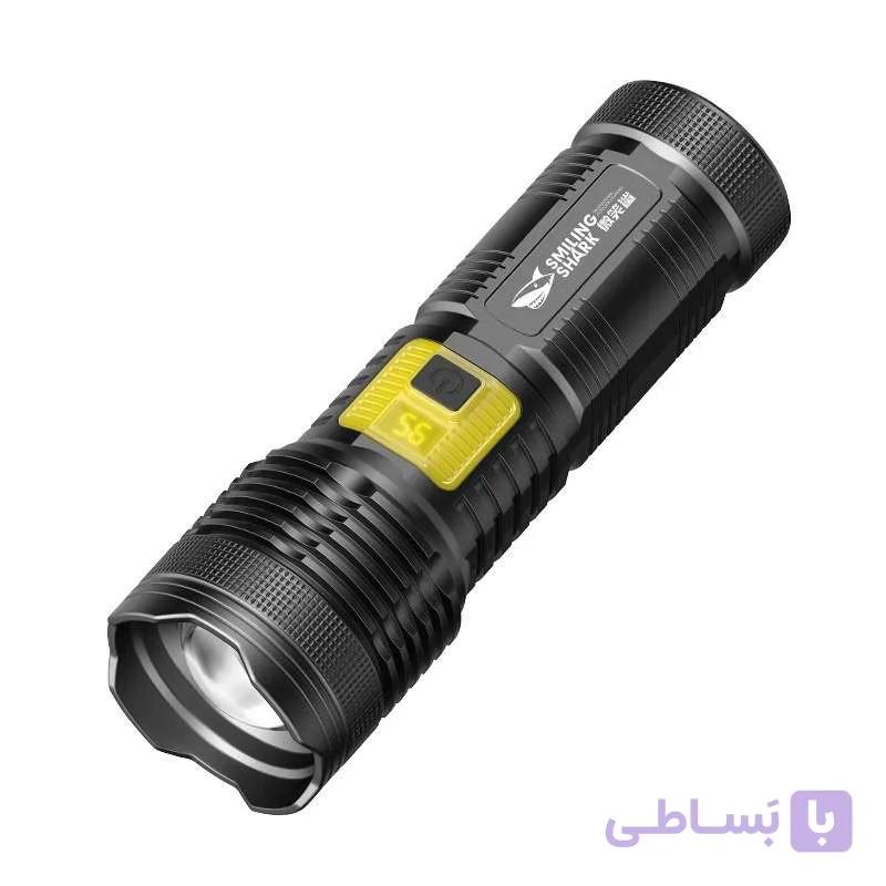 چراغ قوه دستی اسمایلینگ شارک مدل SD-7184-M60 با نور مهتابی — تصویر 1