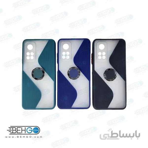 قاب گوشی شیائومی Mi 10T Pro /Mi10T کاور قاب پاپ سوکت دار با محافظ لنز دوربین Mi 10T Pro /Mi10T ا New 2021 Case with popsocket for Xiaomi Mi 10T Pro /Mi10T