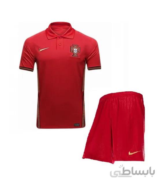 پیراهن شورت اول پرتغال Portugal 2020 Home Soccer Jersey Kit Shirt Short