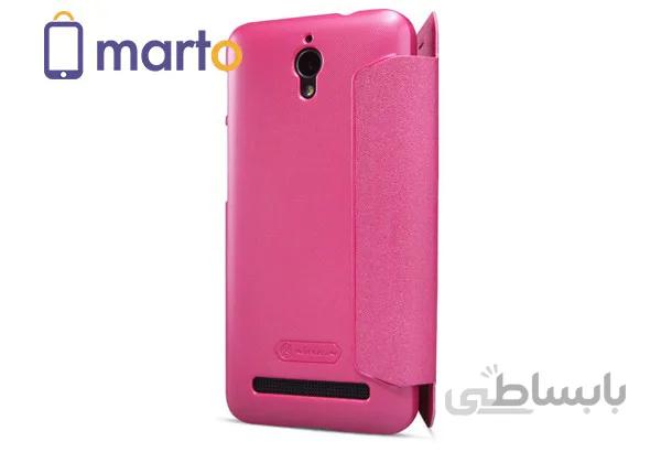 کیف نیلکین سری اسپارکل NEW LEATHER مناسب برای گوشی ایسوس Zenfone C ا Nillkin Sparkle Series New Leather case for Asus Zenfone C (ZC451CG)