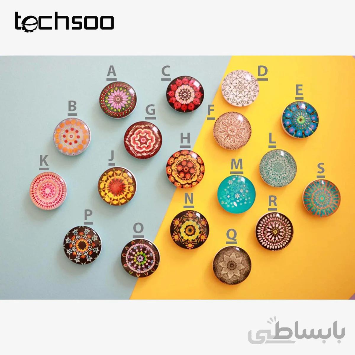 پاپ سوکت کریستالی طرح اسلیمی Slimi Crystal POP Socket