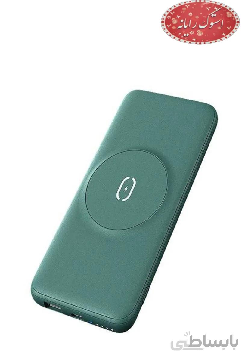پاوربانک شارژ مگنتی ظرفیت 20000mAh مک دودو Mcdodo مدل MC-864 رنگ طوسی ا Mcdodo PD Type-c 20W+22.5W MagSafe Wireless Power Bank 20000mAh MC-864