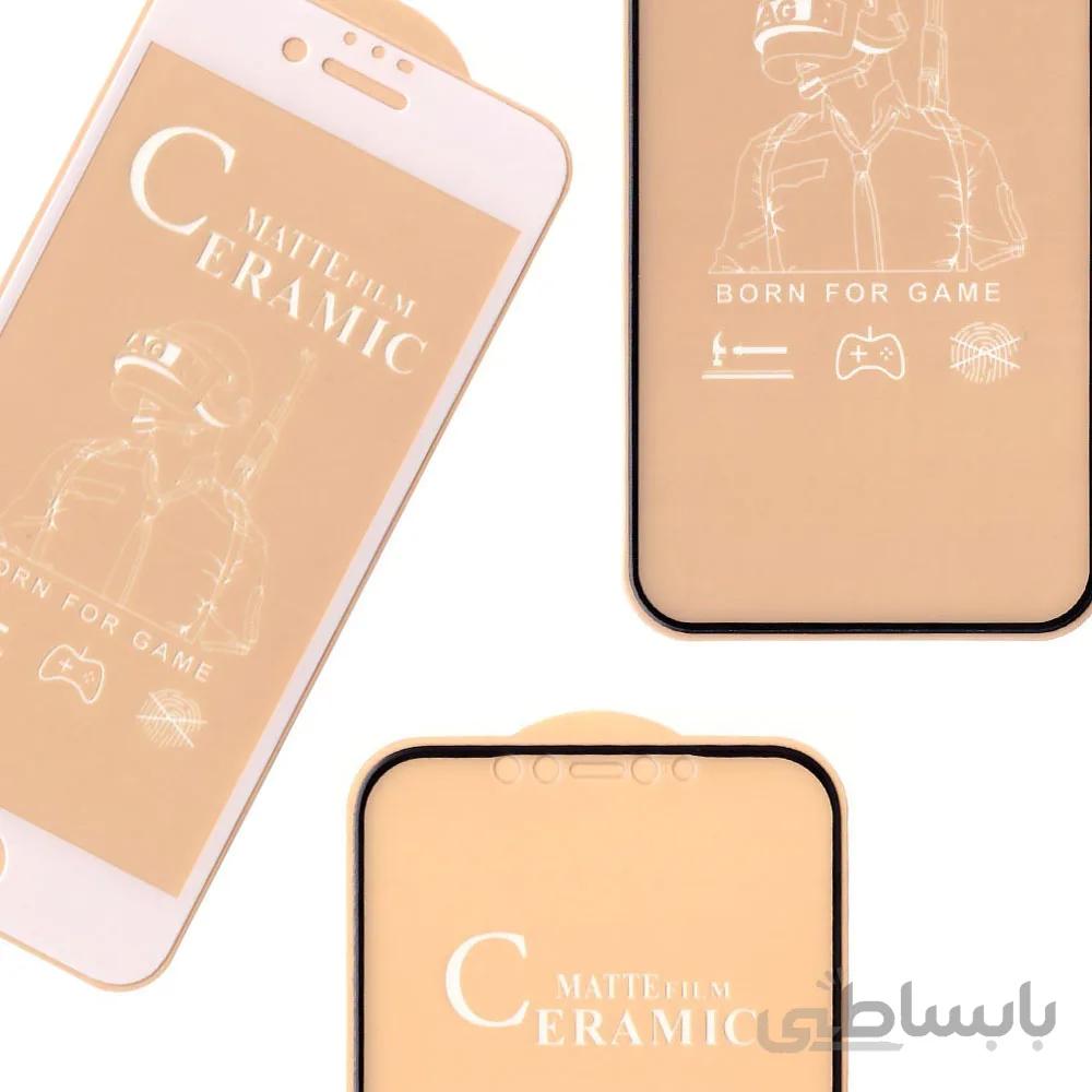 محافظ صفحه نمایش گلس سرامیک مات انواع گوشی موبایل
