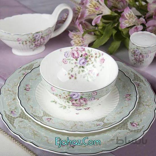 سرویس غذاخوری چینی بی وی کی مدل دایانا بی وی کی(BVK)