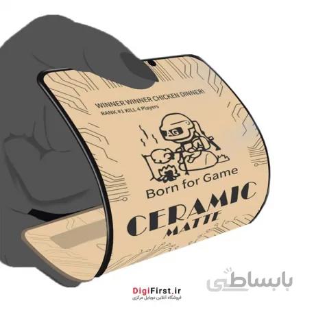 گلس سرامیکی مات شیائومی Mi 9lite (برچسب سرامیکی)