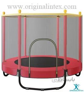 ترامپولین کودک حفاظ دار 1.5 متری فنری