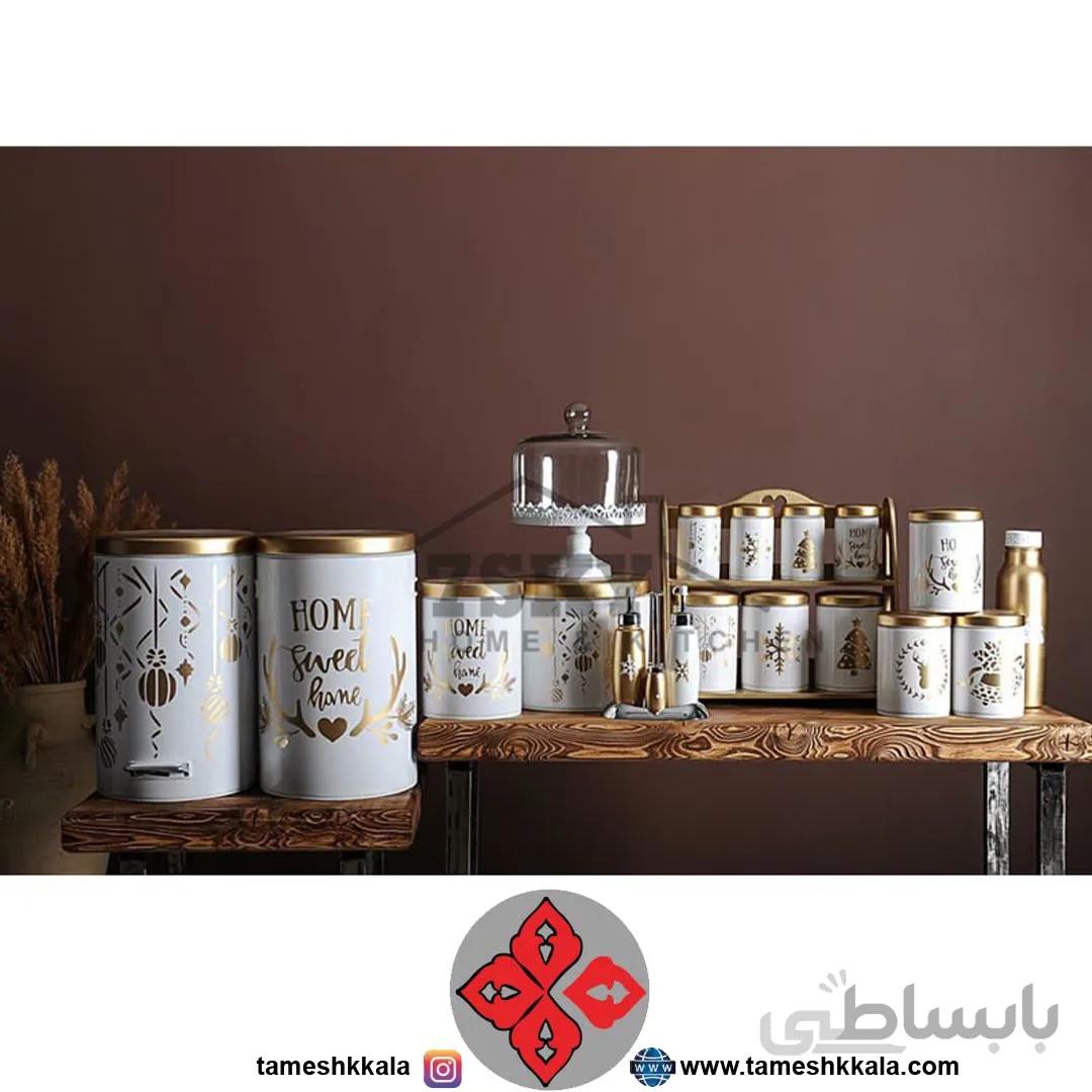 سرویس آشپزخانه 23 پارچه طرح کریسمس سون اسکای