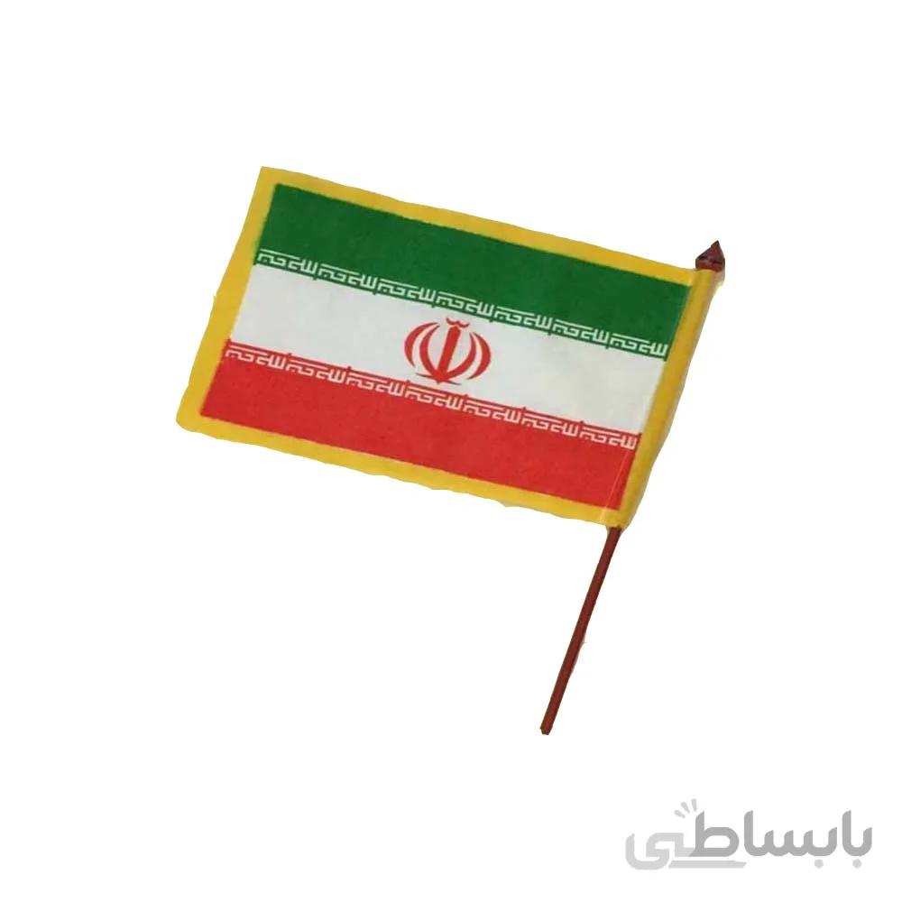 پرچم ایران دستی در دو سایز