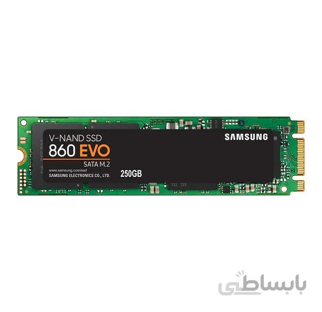 اس اس دی 250 گیگابایت سامسونگ M2 مدل 860 EVO ا Samsung 860 EVO 250GB SATA M.2 Internal SSD