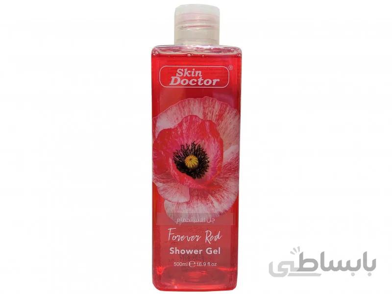 شامپو بدن اسکین دکتر ژله ای 500 میلی لیتر مدل forever red