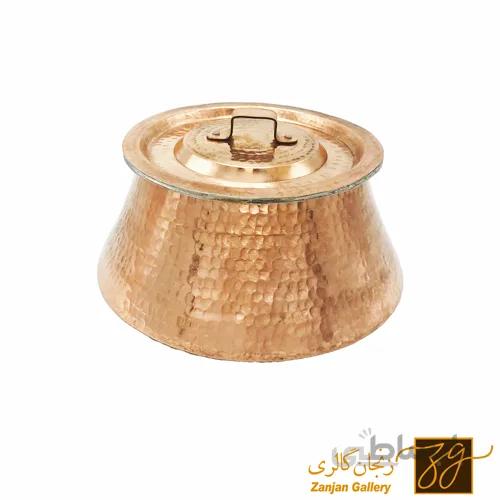 دیگ مسی سایز متوسط