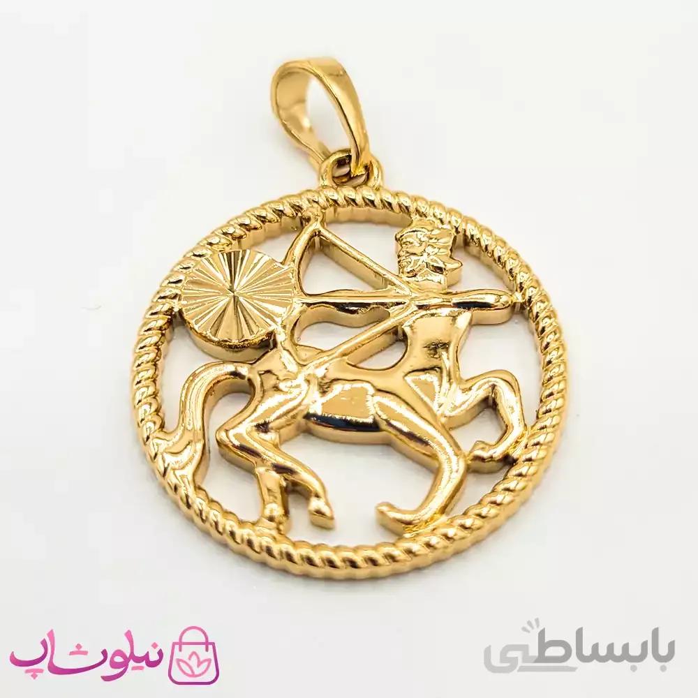 پلاک ماه تولد اذر ژوپینگ طرح اسب در سیمای انسان