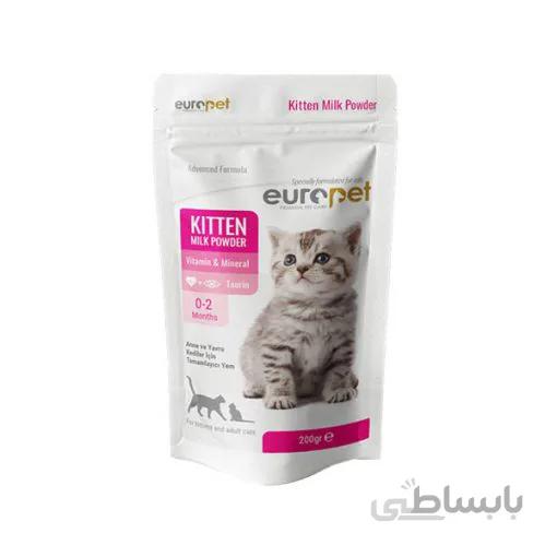 شیرخشک مخصوص بچه گربه یوروپت ۲۰۰ گرم