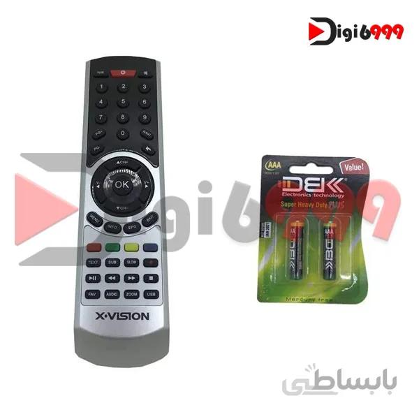 ریموت کنترل ایکس ویژن مدل۱۴۲۳