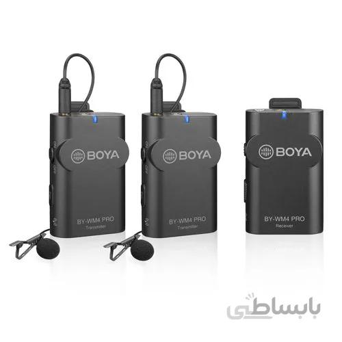 میکروفن بی سیم بویا BOYA BY-WM4 Pro K2 Wireless Microphone ا Boya BY-WM4 Pro K2 Wireless Microphone